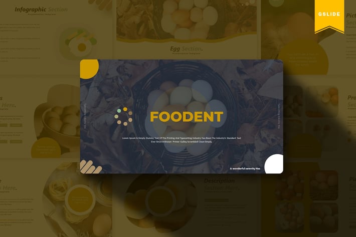 Foodent | Google Slides Template