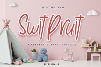 Swit Pruit a Fun Handwritten Font