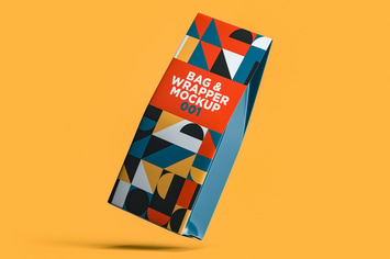 Bag & Wrapper Mockup 001
