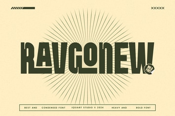 Ravgonew - Sport & Condensed Sans