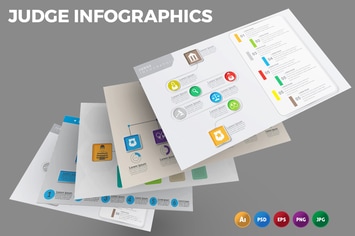 Judge – Infographics Design