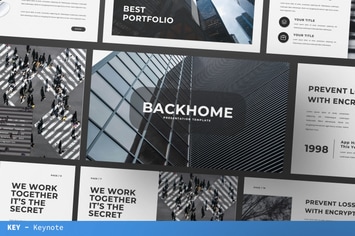 Backhome Keynote Presentation Template