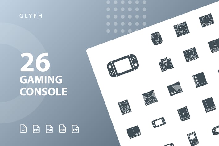 Gaming Console Glyph