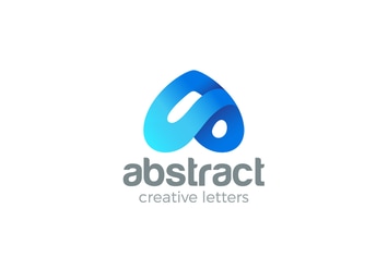 Logo Letter A creative design