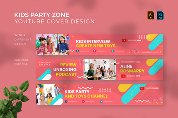 Kids Party Zone | Youtube Cover