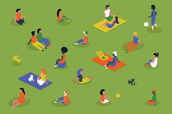 Distanced Picnic