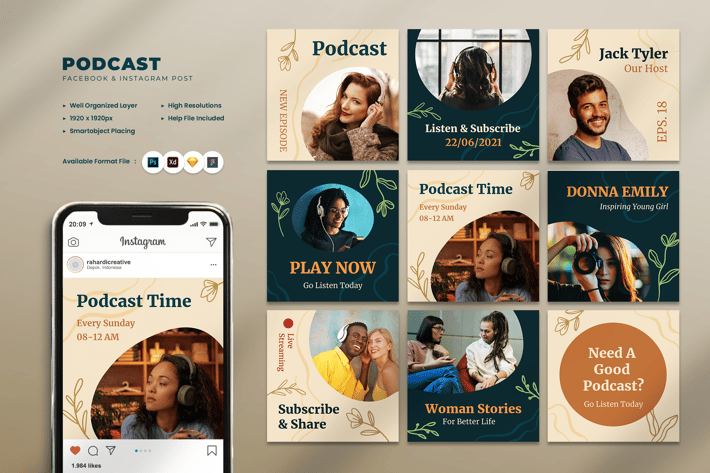 Podcast Instagram Post