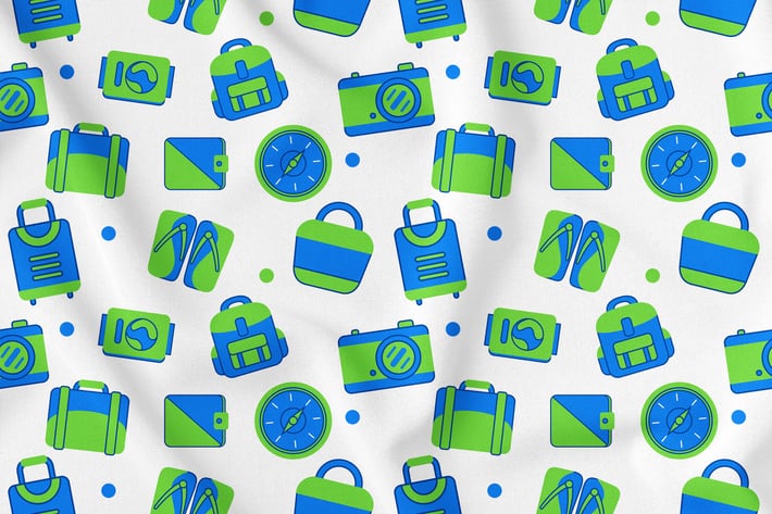 Travel Seamless Pattern Vol. 1