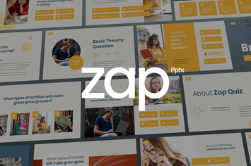 Zap - Quiz Theme Powerpoint Template