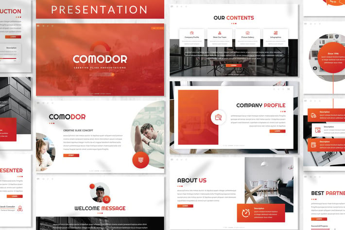 Comodor - Business Prensentation Template