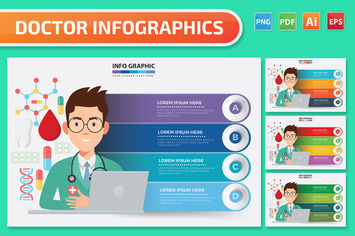 Doctor Infographics design