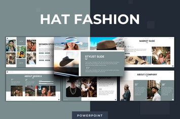 Hat Fashion - Powerpoint Template