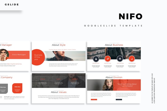 Nifo - Google Slides Template