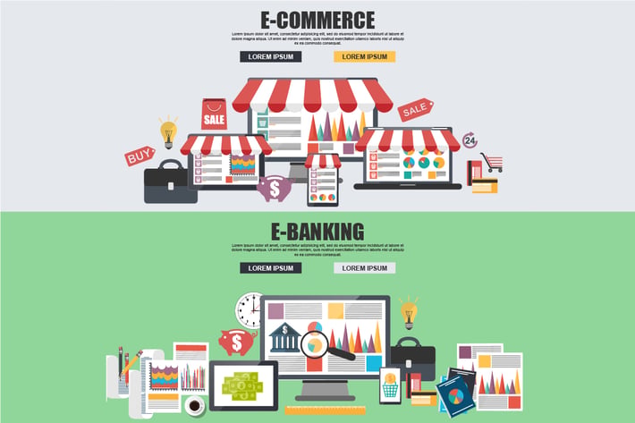 Flat Concept E-Commerce, E-Banking