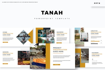 Tanah - Powerpoint Template
