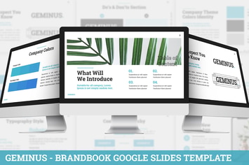 Geminus - BrandBook Google Slides Template