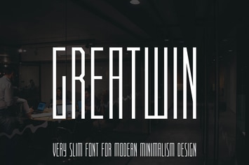 Greatwin Advertisement Font
