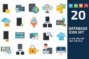 Database Icon Set
