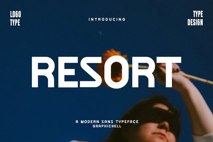 Resort Sans Font Typeface