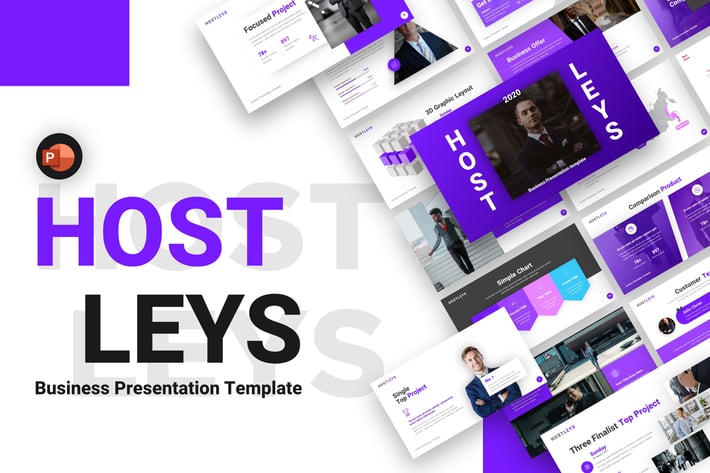 Hostleys Business Presentation Template