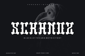 Scranoz - Blackletter & Gothic Font
