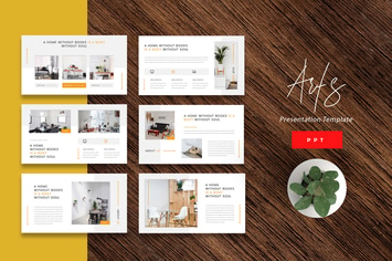 Arts - Interior Powerpoint Presentation Template