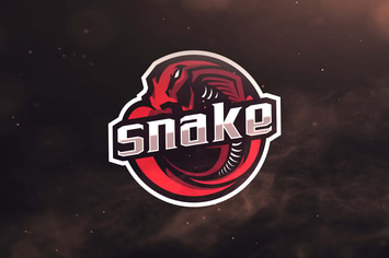 Snake Sport and Esports Logos 
