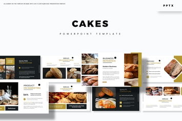 Cakes - Powerpoint Template