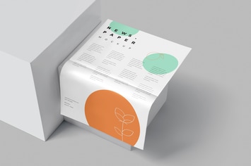6 Professional Newspaper Ad PSD Mockups
