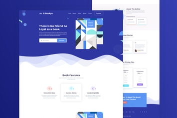 Ebookyo - Ebook HTML Landing Page Template