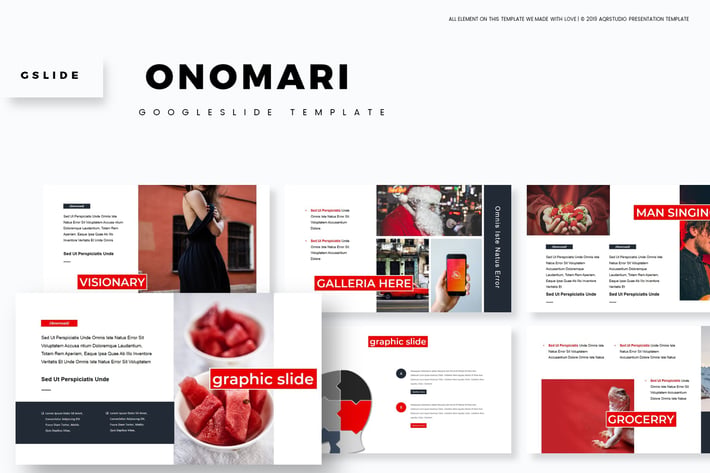 Onomari - Google Slides Template