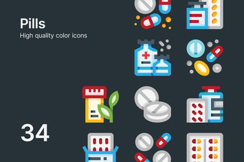 Pills Icons