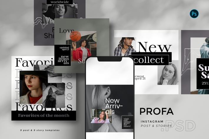 Profa - Instagram Template