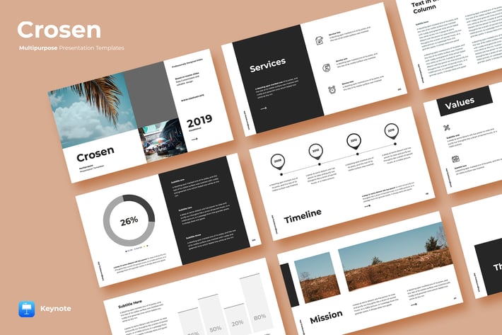 Crosen - Keynote Template