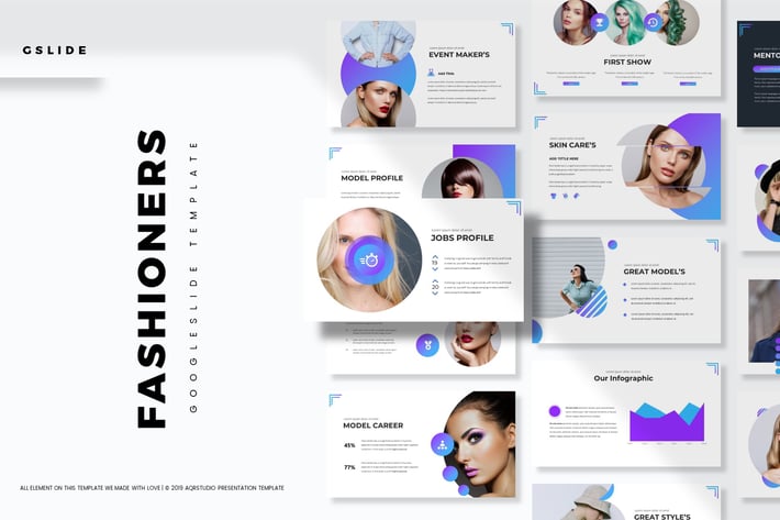 Fashiones - Google Slides Template
