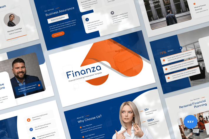 Investment & Finance Presentation Keynote Template