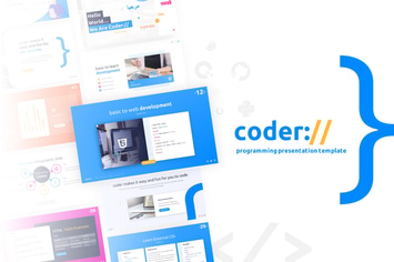 Coder Programming PowerPoint Presentation Template