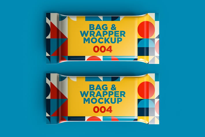Bag & Wrapper Mockup 004