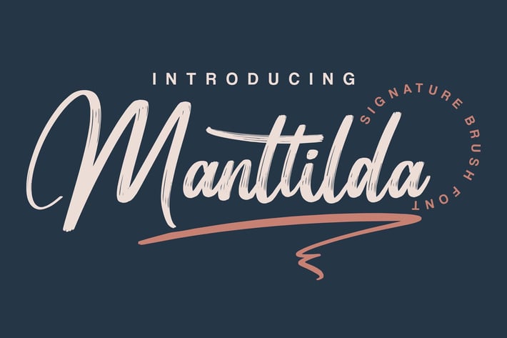 Manttilda Brush Signature