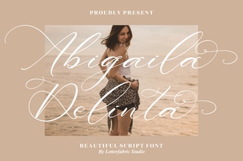 Abigaila Delinta Script Font