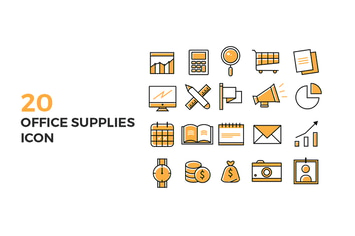 Office Supplies Icons