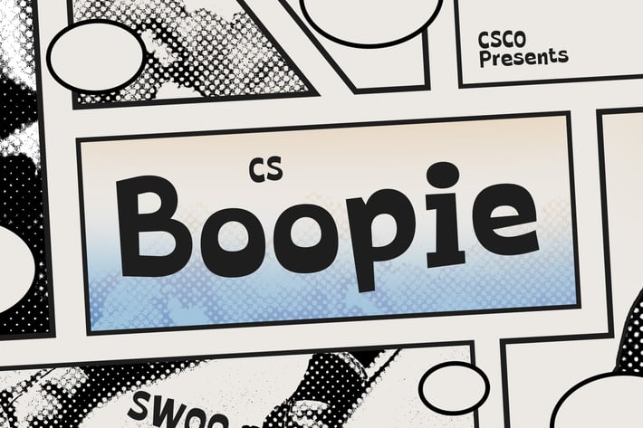 Boopie – Fun Font
