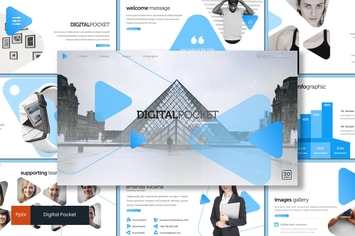 Digital Pocket - Powerpoint Template