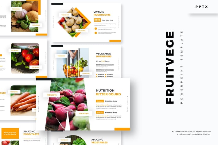 Fruitvege - Powerpoint Template