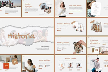 Historia - Creative Powerpoint Template