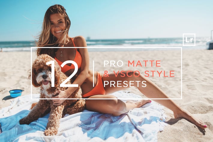 12 Pro Matte + VSCO Style Lightroom Presets