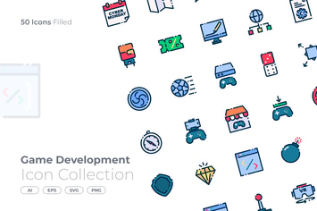 Game Development Filled Icon