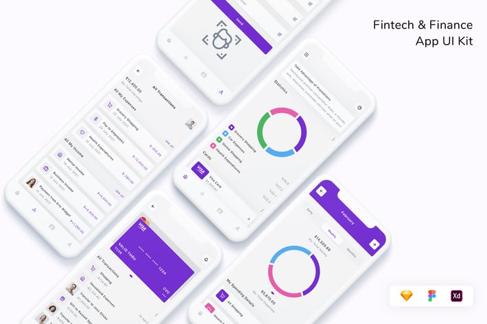 Fintech & Finance App UI Kit
