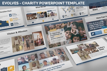 Evolves - Charity Powerpoint Template
