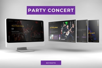 Party Concert  - Keynote Template